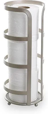 BINO 'The Gladiator' Toilet Paper Reserve, Nickel
