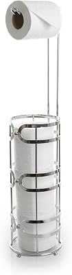 BINO 'The Luna' Free Standing Toilet Paper Holder, Chrome