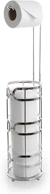 BINO 'The Luna' Free Standing Toilet Paper Holder, Chrome