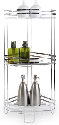 BINO 'Lafayette' Chrome Corner Spa Tower, 3-Tier
