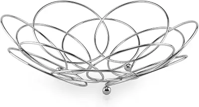 BINO 'Cycle' Chrome Fruit Basket