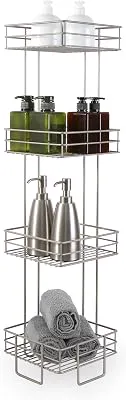 BINO 'Monaco' 4-Tier Square Spa Tower, Nickel