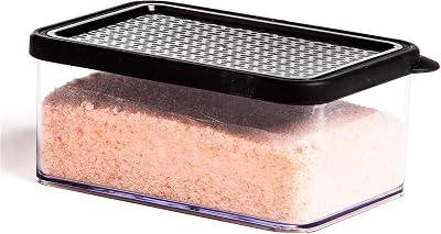 BINO Airtight Food Storage Container with Lids, 0.9 Qt/820mL, Black - Kitchen Pantry Organizing Container