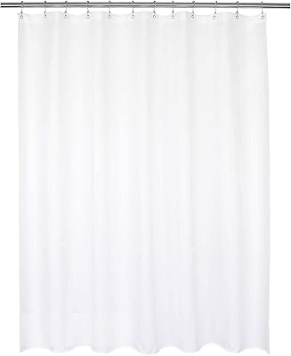 BINO Shower Curtain Liner, Frosted - 70"x 72"- PEVA 8G Shower Curtains for Bathroom Clear Shower Liner